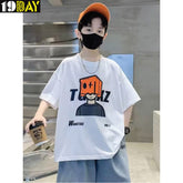 Unisex Oversized Cotton T-Shirt – Kids Summer Favorite